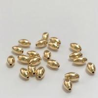 Медно-золото бусина-распорка, Оливия, 14K позолоченный, DIY отверстие:Приблизительно 0.9mm, продается PC