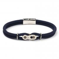 Nylon Cord Bracelets, Titanium Steel, with 304 Stainless Steel, fashion jewelry & Unisex Approx 7.87 Inch 