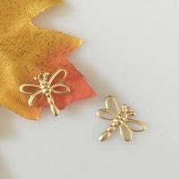 Gold Filled Pendants, Dragonfly, 14K gold-filled Approx 0.9mm 