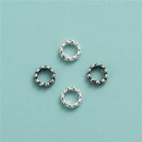 Sterling Silber Linking Ring, 925 Sterling Silber, DIY, keine, 5.2x1.4mm, Bohrung:ca. 3.5mm, verkauft von PC[