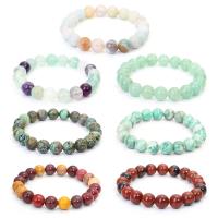 Gemstone Bracelets, with Elastic Thread, handmade, fashion jewelry & for woman cm 