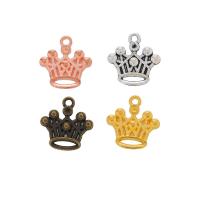 Zinc Alloy Crown Pendants, plated, vintage & DIY Approx 