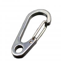 Stainless Steel Carabiner Key Ring, 304 Stainless Steel 
