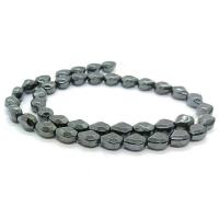 Non Magnetic Hematite Beads, Teardrop, polished, DIY & 3D effect, black Approx 40 cm [