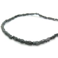 Non Magnetic Hematite Beads, Fish, polished, DIY, black Approx 40 cm 