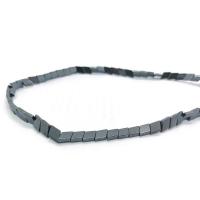 Non Magnetic Hematite Beads, Rhombus, polished, DIY black Approx 40 cm 