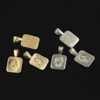 Brass Jewelry Pendants, plated, DIY 