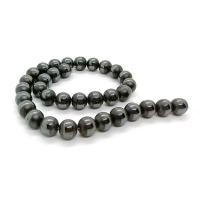 Non Magnetic Hematite Beads, Round, polished, DIY black Approx 40 cm [