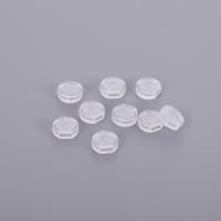 Silicone Earring Clip Pad & DIY, white [