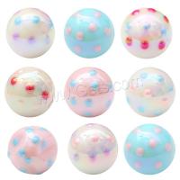 Printing Acrylic Beads, Round, DIY 16mm Approx 3mm [