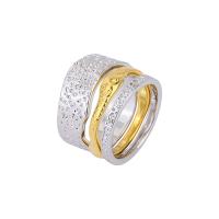 Латунь кольцо Установить, Другое покрытие, три части & разный размер для выбора & Женский, продается указан