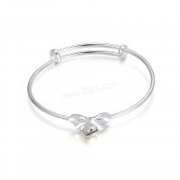 Fashion Zinc Alloy Bracelets, silver color plated, fashion jewelry & for woman, silver color [