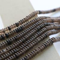 Natural Smoky Quartz Beads, Abacus, polished, DIY, tan Approx [