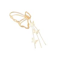 Hair Claw Clips, Zinc Alloy, Butterfly, gold color plated, fashion jewelry & for woman [