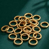 Brass Spacer Beads, sang gold plated, DIY, 17mm, Inner Approx 12mm [