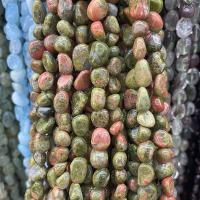 Бусины из Унакита, унакит, Комкообразная форма, полированный, DIY, разноцветный Приблизительно 55ПК/Strand, продается Strand[