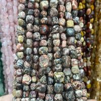Leopard Skin Stone Bead, Nuggets, polished, DIY, mixed colors Approx 
