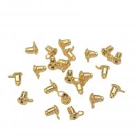 Brass Ear Nut Component, high quality plated, fashion jewelry & DIY 