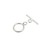 Sterling Silver Toggle Clasp, 925 Sterling Silver, DIY silver color 