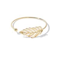 Iron Cuff Bangle, gold color plated, fashion jewelry & for woman, Inner Approx 65mm [