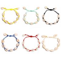 Dyed Shell Bracelet, handmade, fashion jewelry & Unisex Approx 23.6 cm [