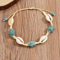 Freshwater Shell Bracelet, with Resin, handmade, Length Adjustable & fashion jewelry & for woman Approx 20-23 cm [