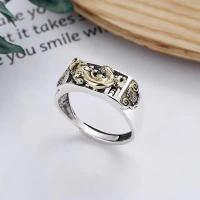 Zinc Alloy Finger Ring, fashion jewelry & Unisex, 16mm [