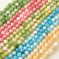 Imitation Gemstone Glass Beads, Round, DIY [