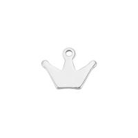 Stainless Steel Crown Pendant, 304 Stainless Steel, Vacuum Ion Plating, fashion jewelry & DIY 