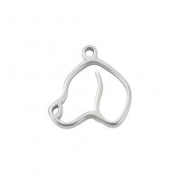 Stainless Steel Hollow Pendant, 304 Stainless Steel, Vacuum Ion Plating, fashion jewelry & DIY [