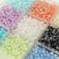 Perles en verre craquelé, Des billes de verre, Rond, DIY & normes différentes pour le choix, plus de couleurs à choisir Vendu par sac