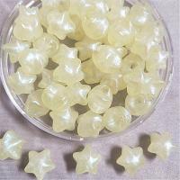 Miracle Acrylic Beads, Star, DIY 11mm, Approx [
