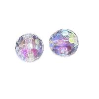 Deux couleures perles acryliques, Acrylique, Rond, DIY, plus de couleurs à choisir, 16mm Vendu par sac[