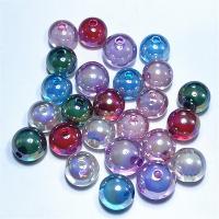 collier en perle acrylique , Rond, DIY & normes différentes pour le choix, plus de couleurs à choisir Vendu par sac[