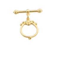 Brass Toggle Clasp, gold color plated, fashion jewelry & DIY & for woman, golden 