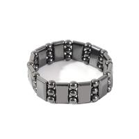 Magnetic Hematite Bracelets, Magnet, fashion jewelry & for man Approx 7.09-7.48 Inch [