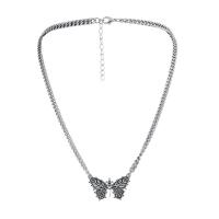 Ожерелье из железа, Железо, с 1.97inch наполнитель цепи, ювелирные изделия моды & Мужский длина:Приблизительно 23.62 дюймовый, продается PC