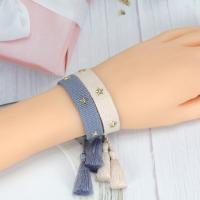 Friendship Bracelets, Polyester, fashion jewelry Approx 15 cm 
