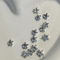 Acrylic Jewelry Beads, acrylic rhinestone, Star, DIY, 8mm [
