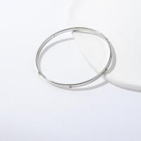Fashion Zinc Alloy Bangle, fashion jewelry & for woman Inner Approx 75mm [