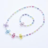 Resin Jewelry Sets, Candy, for children, multi-colored 