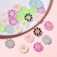 Blume Murano Perlen, Lampwork, DIY & Emaille, keine, 14mm, Bohrung:ca. 1mm, 2PCs/Tasche, verkauft von Tasche