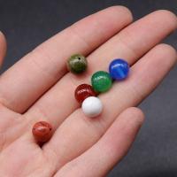 Perles de pierre gemme mixte, Rond, DIY & différents matériaux pour le choix, plus de couleurs à choisir Vendu par PC[