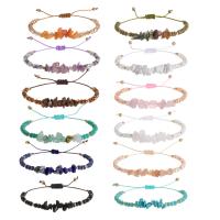 Gemstone Chip Bracelets, Natural Gravel, handmade, fashion jewelry & for woman Approx 18-23 cm 
