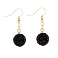 Crystal Drop Earring, Zinc Alloy, with Crystal, fashion jewelry & for woman 