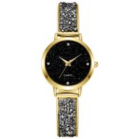 Women Wrist Watch, Zinc Alloy, with Glass & 304 Stainless Steel, waterproofless & Chinese movement & for woman Approx 20 cm [