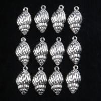 Zinc Alloy Animal Pendants, Conch, antique silver color plated, vintage & Unisex Approx 38 cm [