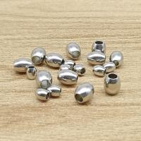 Edelstahl Perlen, 304 Edelstahl, Eimer, DIY & verschiedene Größen vorhanden, originale Farbe, verkauft von PC[