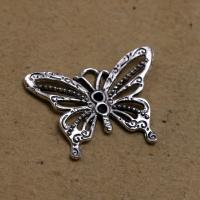 Zinc Alloy Animal Pendants, Butterfly, plated, fashion jewelry & DIY [