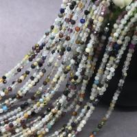 Gemischte Edelstein Perlen, Naturstein, rund, DIY & verschiedene Größen vorhanden, keine, Länge:ca. 36 cm, verkauft von Strang[